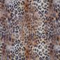 Preview: Musselin mit Leoprint in Erdtönen